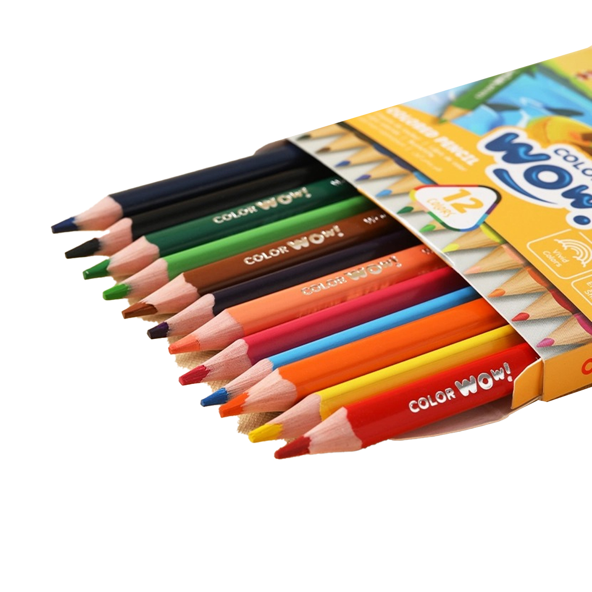 DELI COLOR PENCIL SMALL 12S (EC09900)