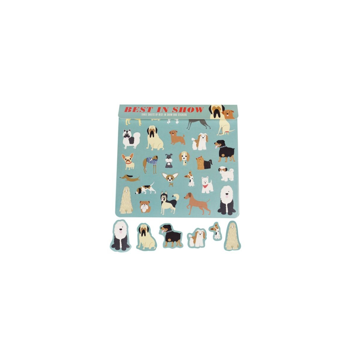 Rex Dog stickers - Best in Show