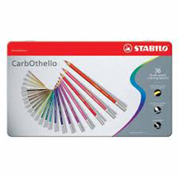 STABILLO CARBOTHELLO METAL BOX OF 36 (1436-6)