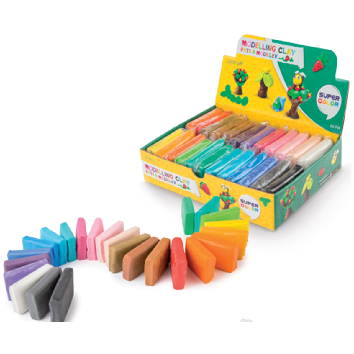 Jordan Chalk. Modelling clay – 600 gsm.