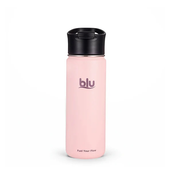 blu water bottle 530ml (18 fl. Oz) Bottle with FlipCapBermuda Pink 8964004441134