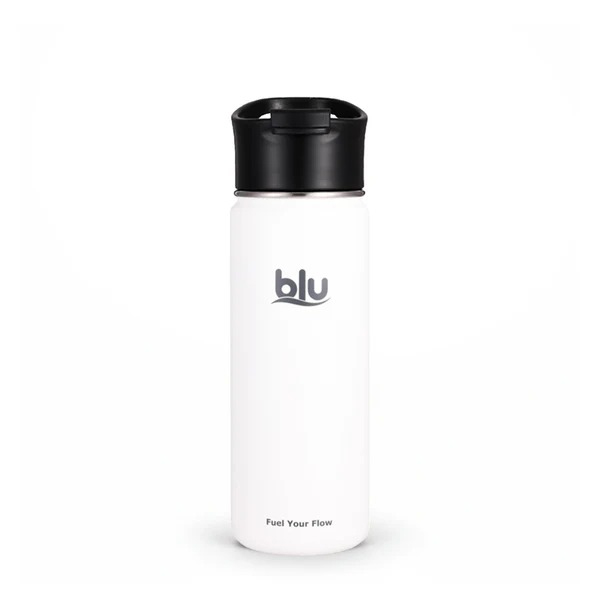 blu water bottle 530ml (18 fl. Oz) Bottle with FlipCapWhite 8964004441127