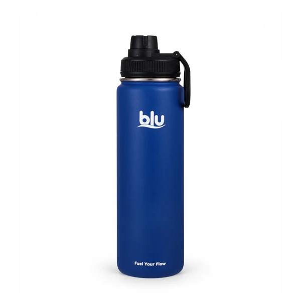 blu water bottle 706ml (24 fl. Oz) Bottle with ScrewCap Azul Blue 8964004441097