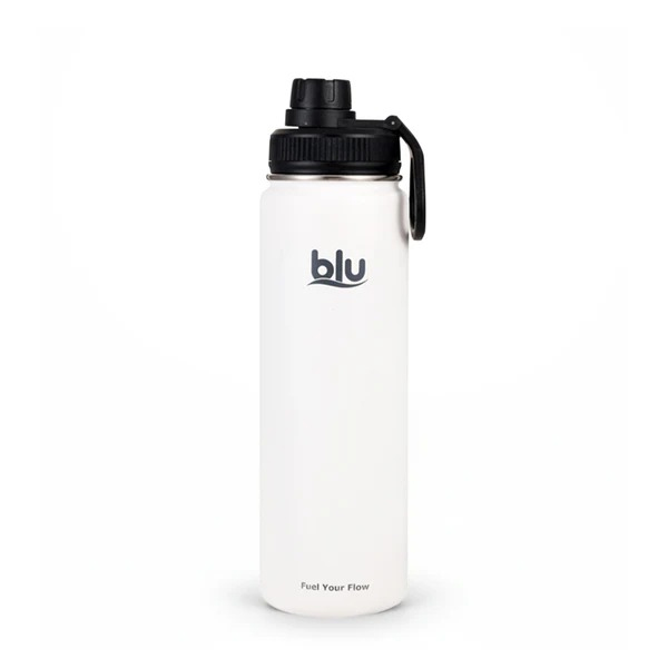 blu water bottle 706ml (24 fl. Oz) Bottle with ScrewCap Milky White 8964004441073