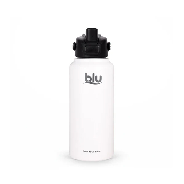 blu water?bottle 946ml (32 fl. Oz) Bottle with ClickCap Milky White 8964004441028