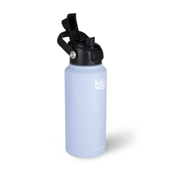 blu water bottle 946ml (32 fl. Oz) Bottle with ClickCap Whisper Blue 8964004441042