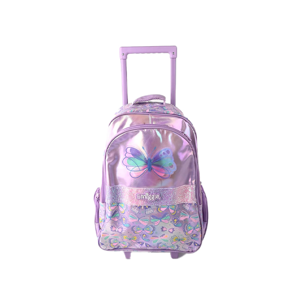 Smiggle Trolly Bag 19.5" Butterfly